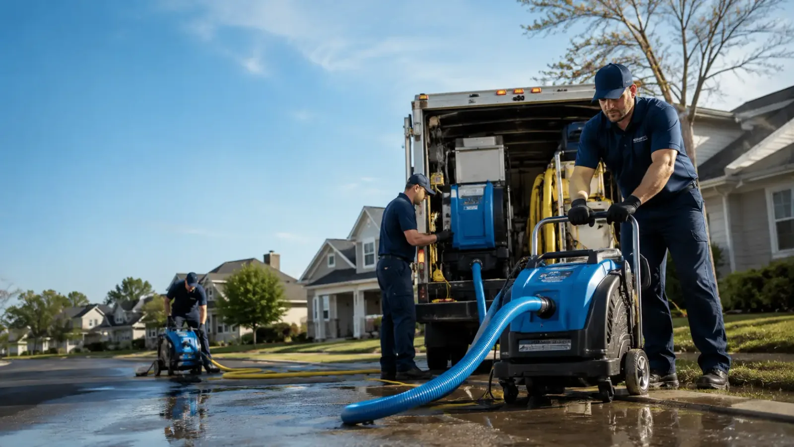 Flood Damage Cleanup in Mcconnell Afb, KS